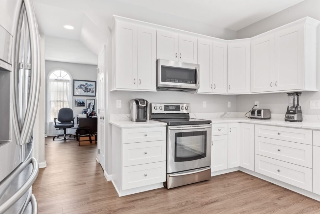 After: improved lighting and fixtures