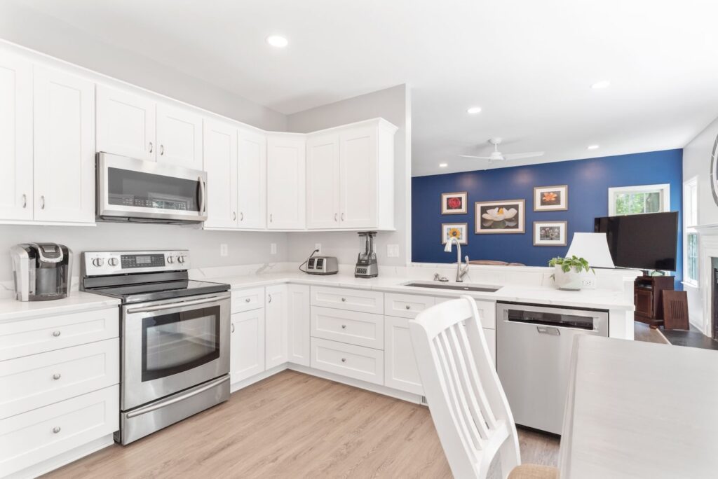 white kitchen