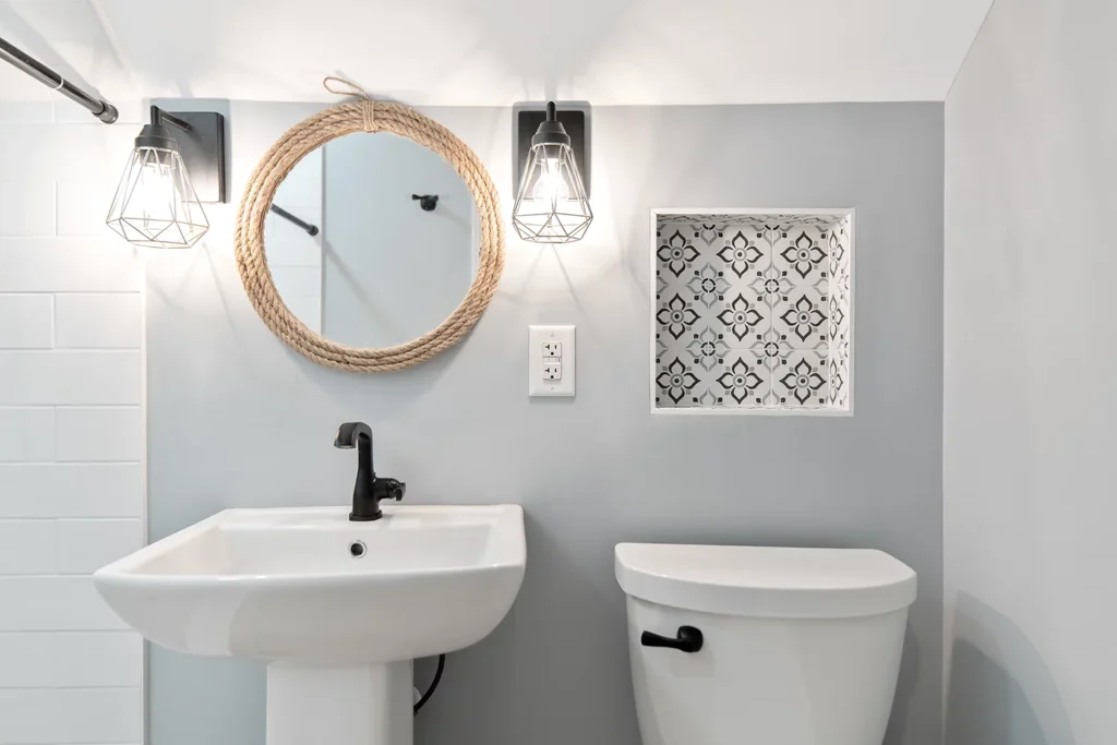 attic bathroom