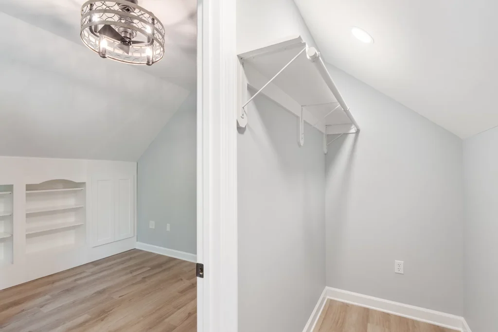 Attic closet