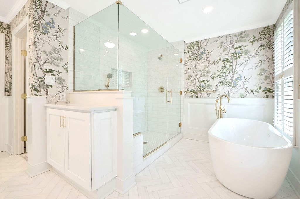 Expanded bathroom