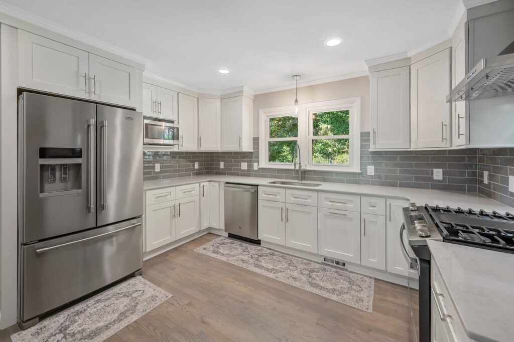 lighting and cabinet upgrades
