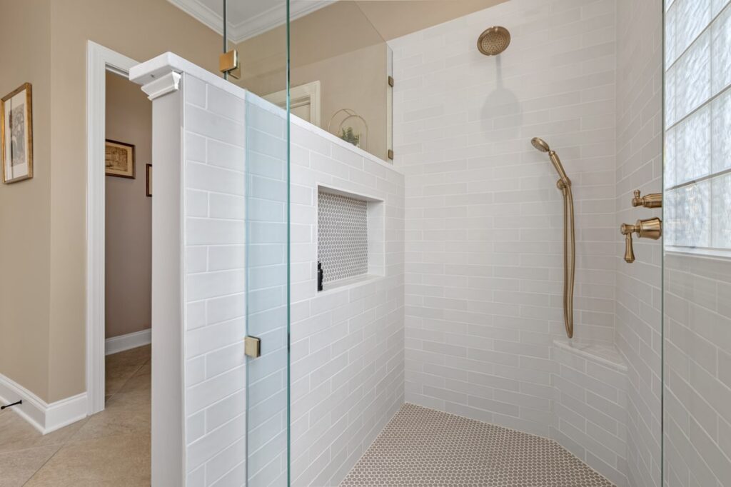 new shower stall