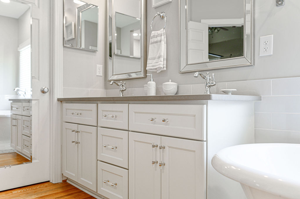 vanity and mirrors