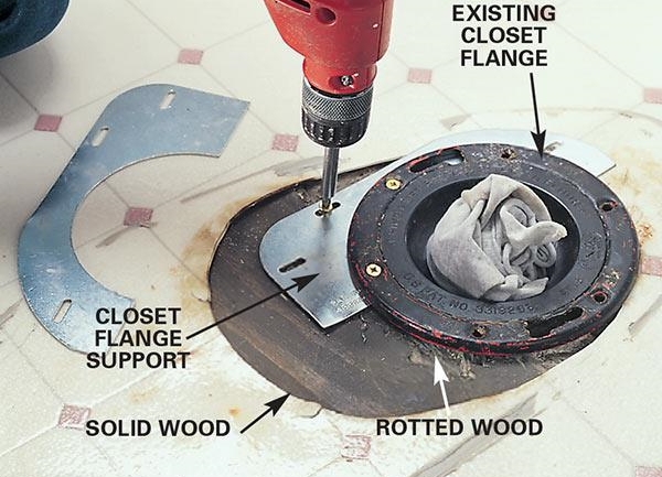 Toilet repair