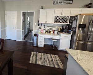 A kitchen before being remodeled