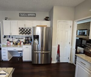 A kitchen before being remodeled